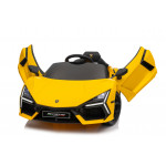 Elektrické autíčko - Lamborghini Revuelto - žlté